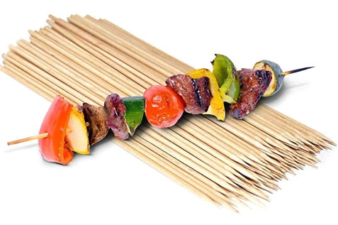 Wooden Skewers, 30 cm, 100 pcs - Image 4