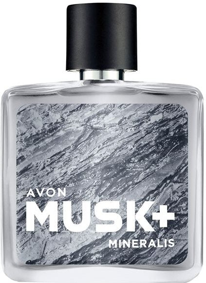 Avon Musk+ Mineralis Men's Eau de Toilette, 75 mL