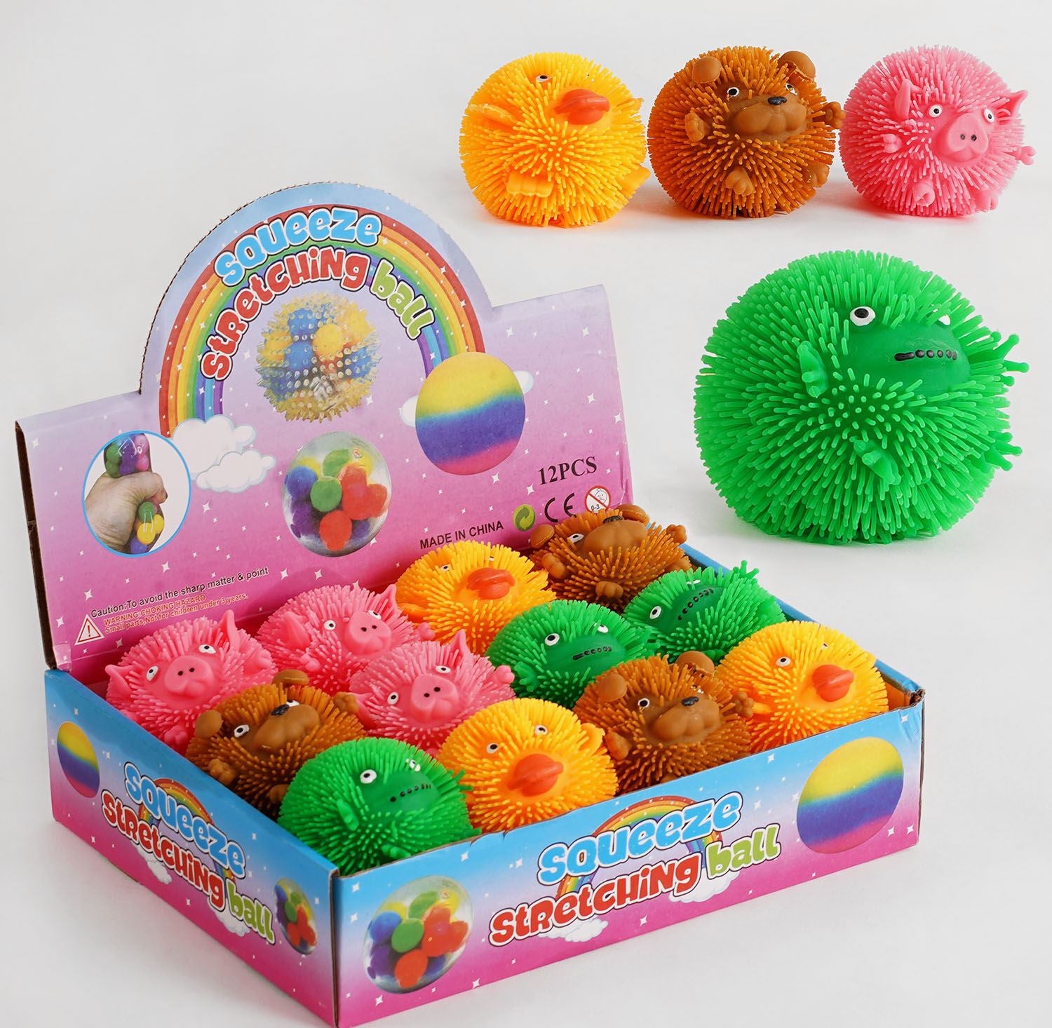 C53329 Light-Up Animal Anti-Stress Toy