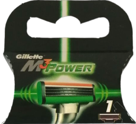 Gillette Mach3 Power Razor Refill Cartridge, 1 pc