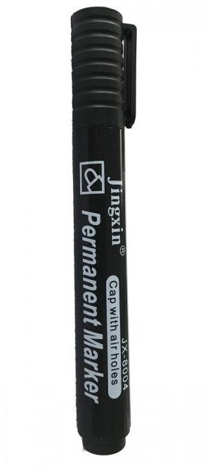 Jingxin JX-8004 Black Waterproof Permanent Marker