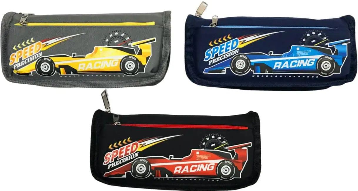 68085 Speed Frecision Two-Compartment School Pencil Case