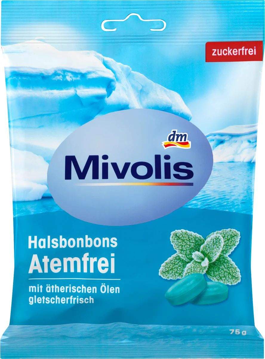 Mivolis Fresh Breath Sugar-Free Lozenges, 75 g