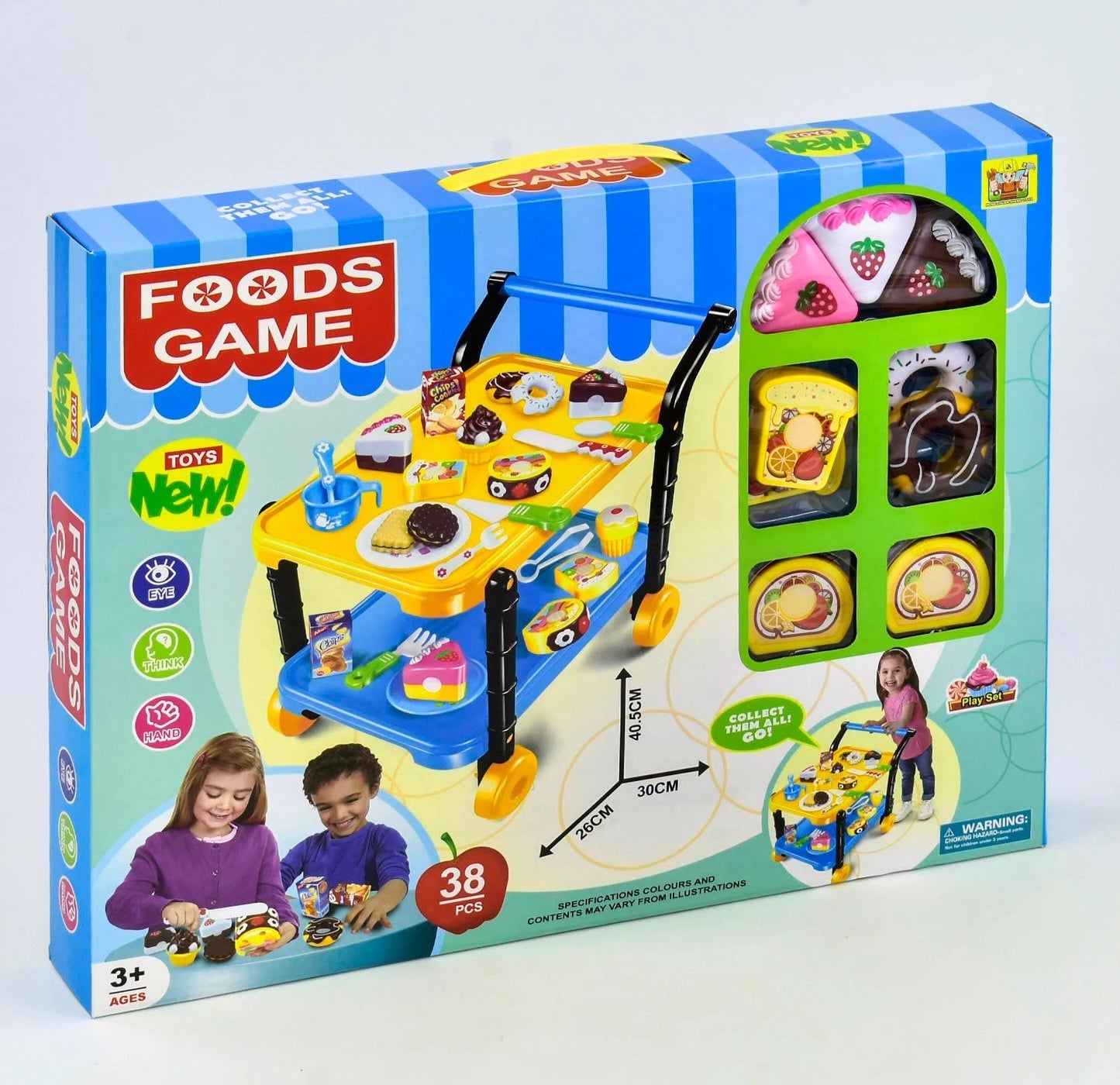 Foods Game 36778-86 Sweets Play Set - Image 2