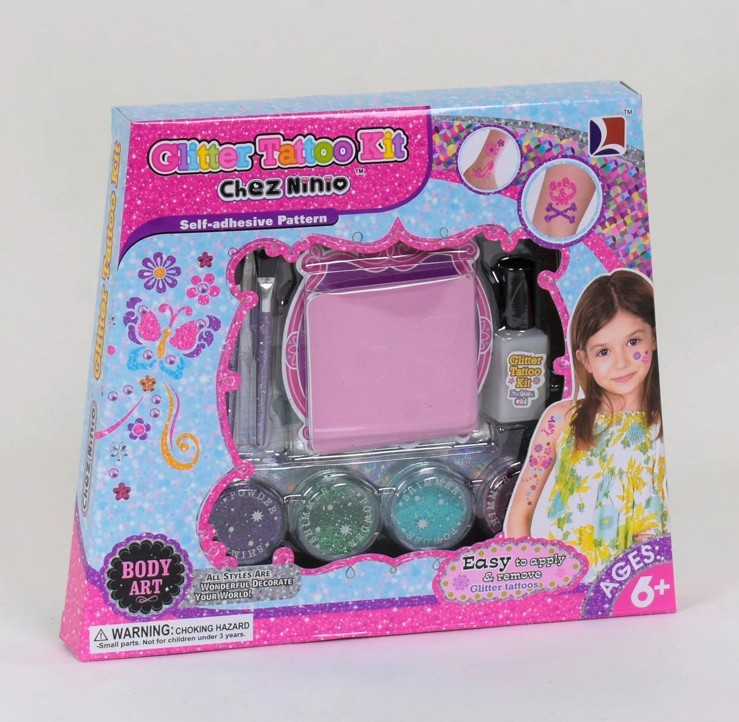 Glitter Tattoo Set 71104 in Box