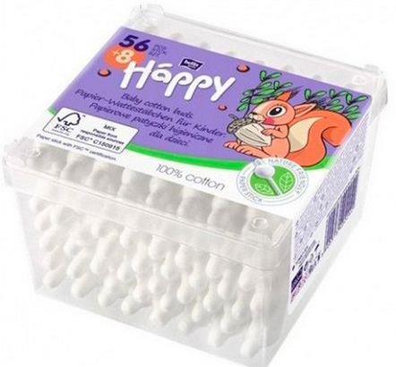 Bella Baby Happy Cotton Swabs, 56 + 8 pcs - Image 2