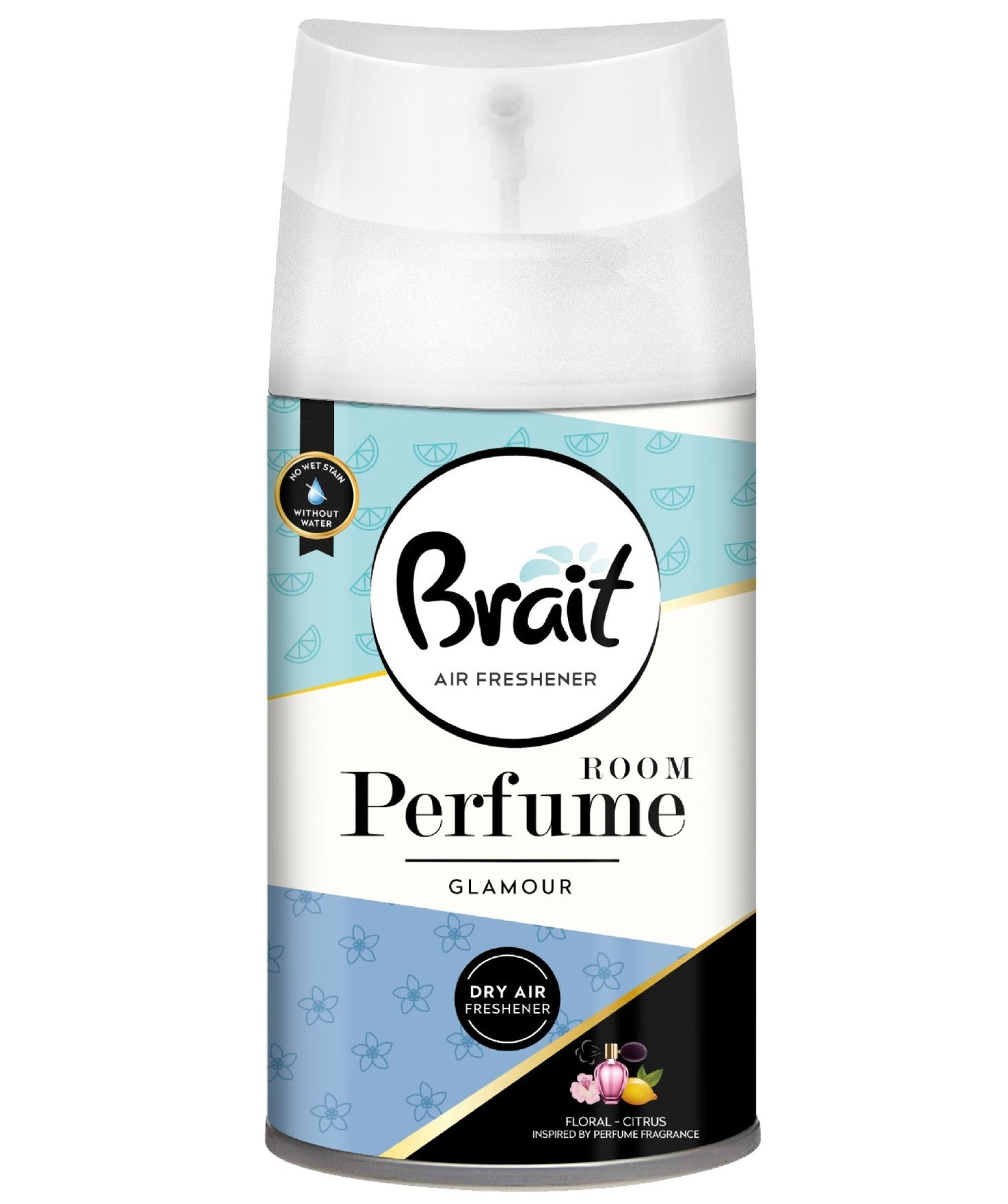 Brait Glamour Automatic Air Freshener Refill, 250 mL