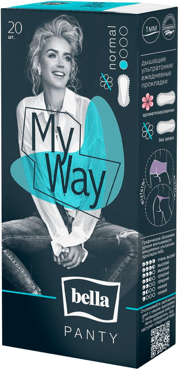 Bella My Way Panty Liners, 20 pcs