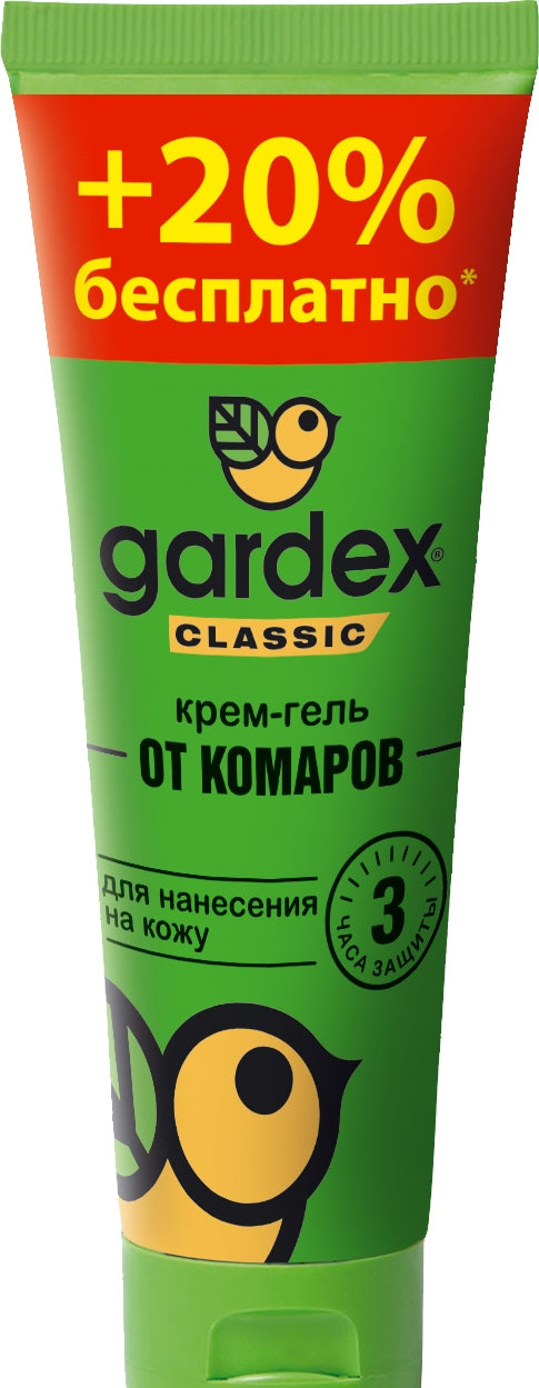 Gardex Classic Mosquito Repellent Cream Gel, 60 mL