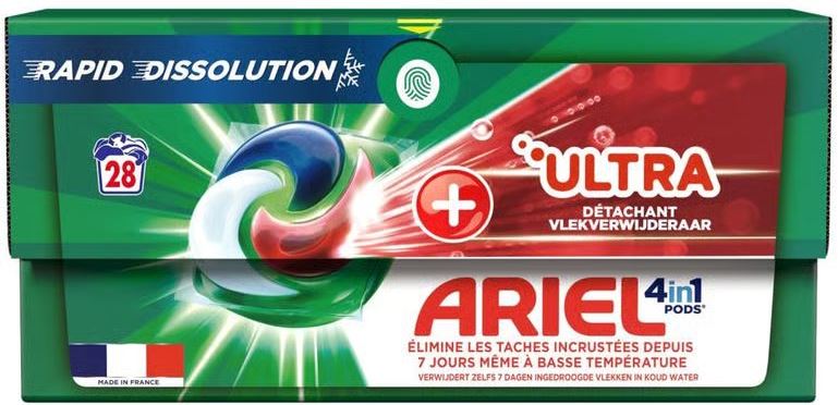Ariel Ultra 4-in-1 Laundry Detergent Pods, 28 pcs (Price per 1 pc)