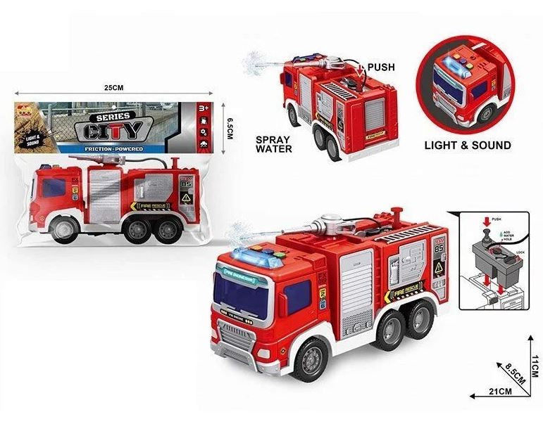 66-11 B Fire Truck Toy
