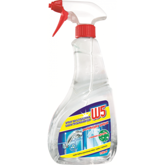 W5 Shower Cleaner Spray, 750 mL