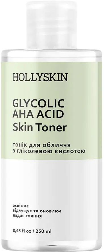 Hollyskin Glycolic Acid Face Toner, 250 mL
