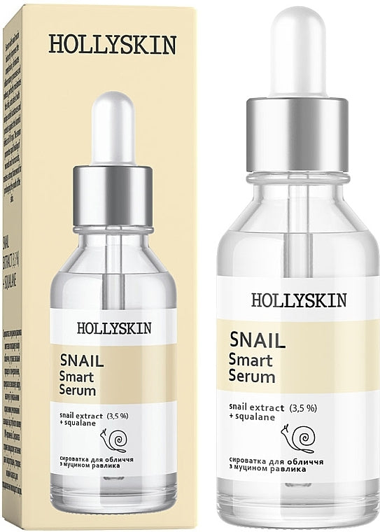 Hollyskin Snail Smart Face Serum, 30 mL