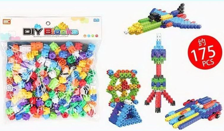 HC-098 DIY Blocks Building Set, 175 Pieces