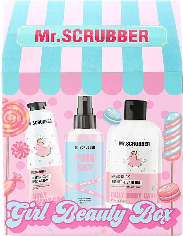 Mr. Scrubber Girls Beauty Box Gift Set