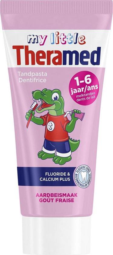 Theramed Strawberry Kids Toothpaste for Ages 1-6, 50 mL - Image 2