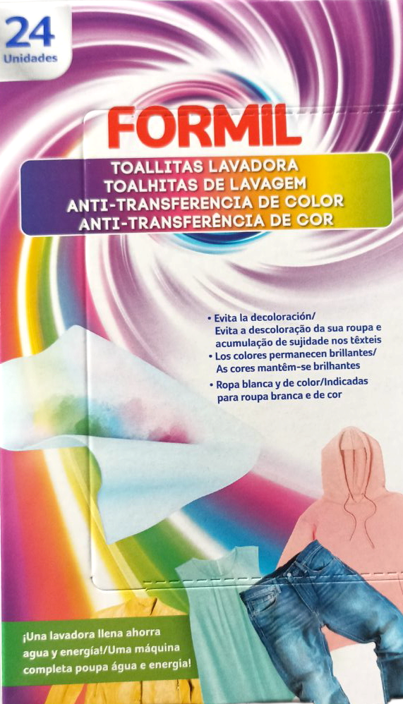 Formil Colour Laundry Color Catcher Sheets, 24 pcs