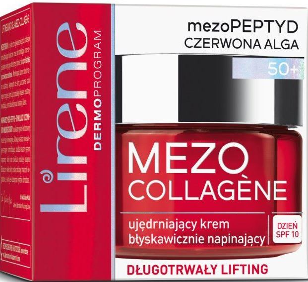 Lirene Mezo Collagene Regenerating Anti-Wrinkle Day Face Cream, 50 mL