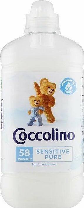 Coccolino Sensitive Pure Fabric Softener, 1.45 L