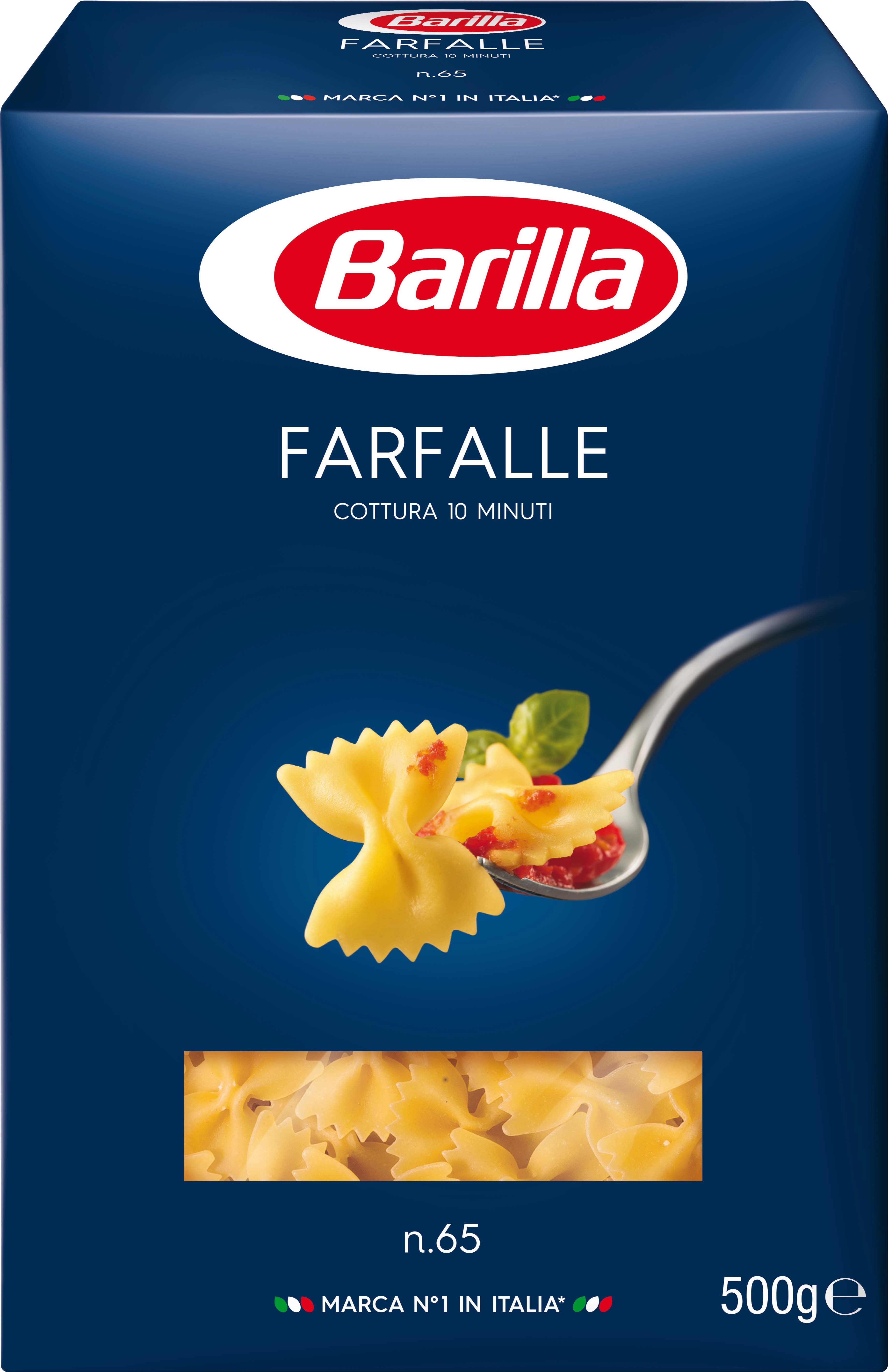 Barilla Farfalle No. 65 Pasta, 500 g