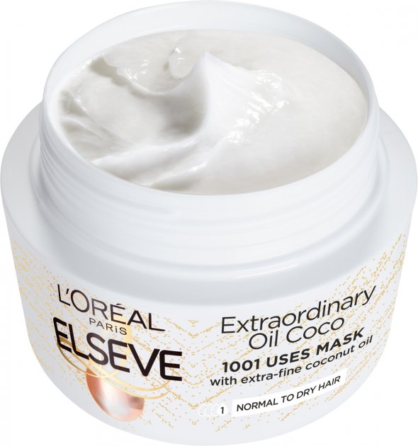 L'Oreal Paris Elseve Coconut Oil Luxury Hair Mask, 300 mL - Image 3