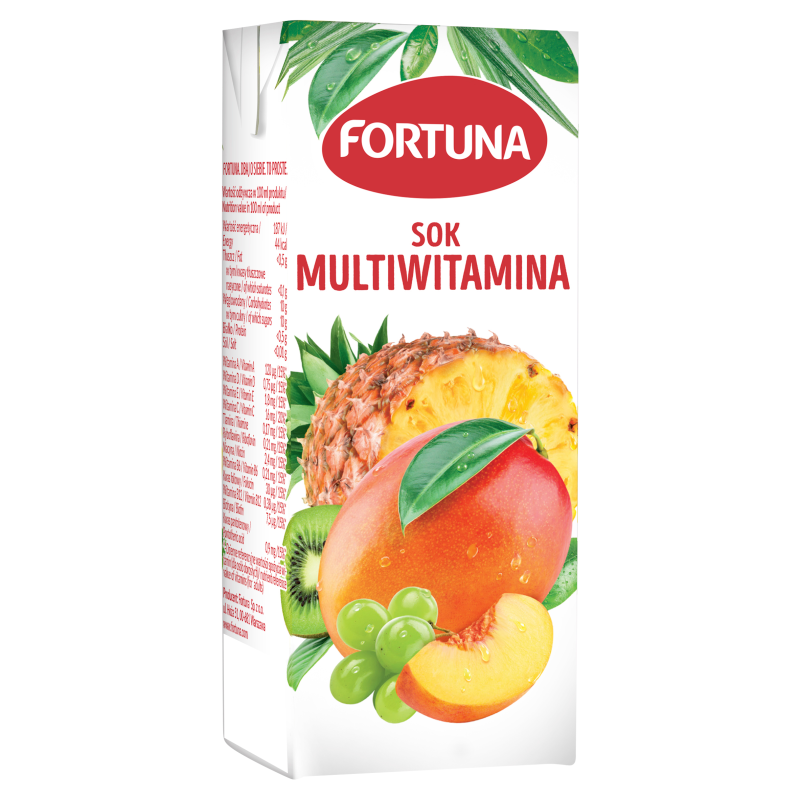 Fortuna Multivitamin Juice Carton, 200 mL