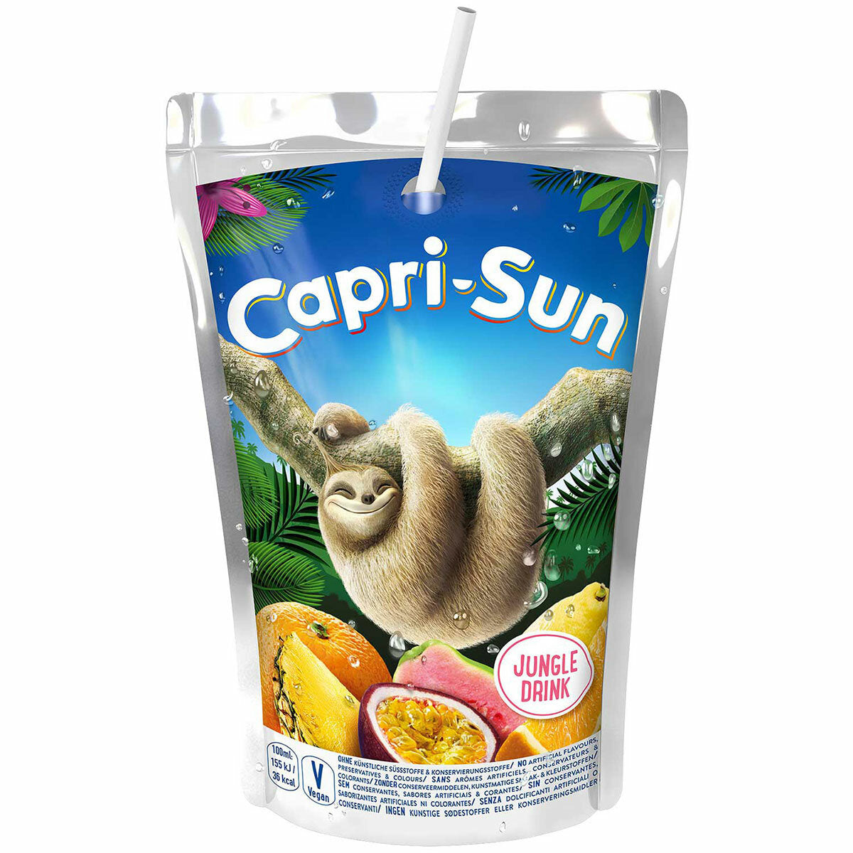 Capri-Sun Jungle Drink Juice, 200 mL - Image 2