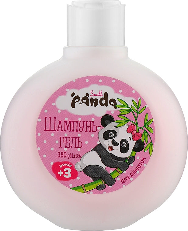 Small Panda Kids' Shampoo & Shower Gel for Girls, 380 g