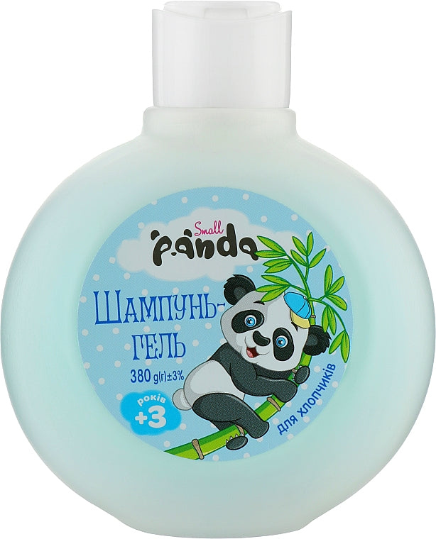 Small Panda Kids' Shampoo & Shower Gel for Boys, 380 g
