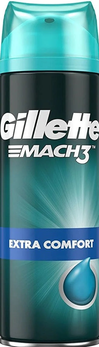 Gillette Mach3 Extra Comfort Shaving Gel, 200 mL