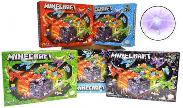 Minecraft GT-105 4-in-1 Building Set, Assorted Designs - Image 2