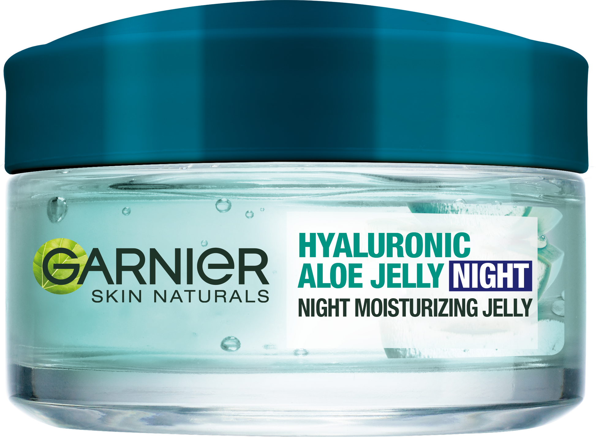 Garnier Skin Naturals Hyaluronic Aloe Moisturizing Night Gel for All Skin Types, 50 mL - Image 2