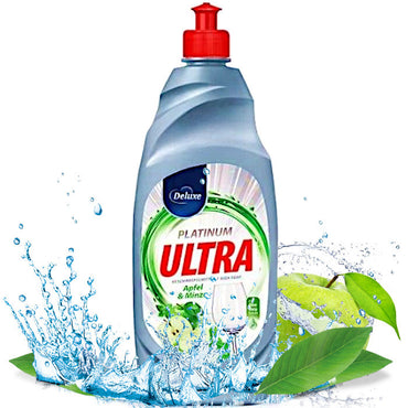Deluxe Ultra Platinum Apple & Mint Dishwashing Balsam, 850 mL - Image 2