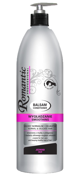 Romantic Professional Smoothing Silk Hair Balm, 850 mL