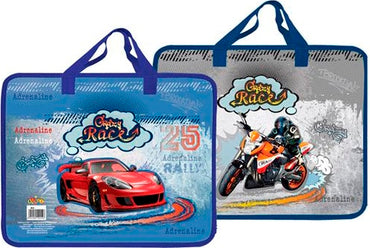 Kidis Boys' A4 Zipper Portfolio Folder - Image 2