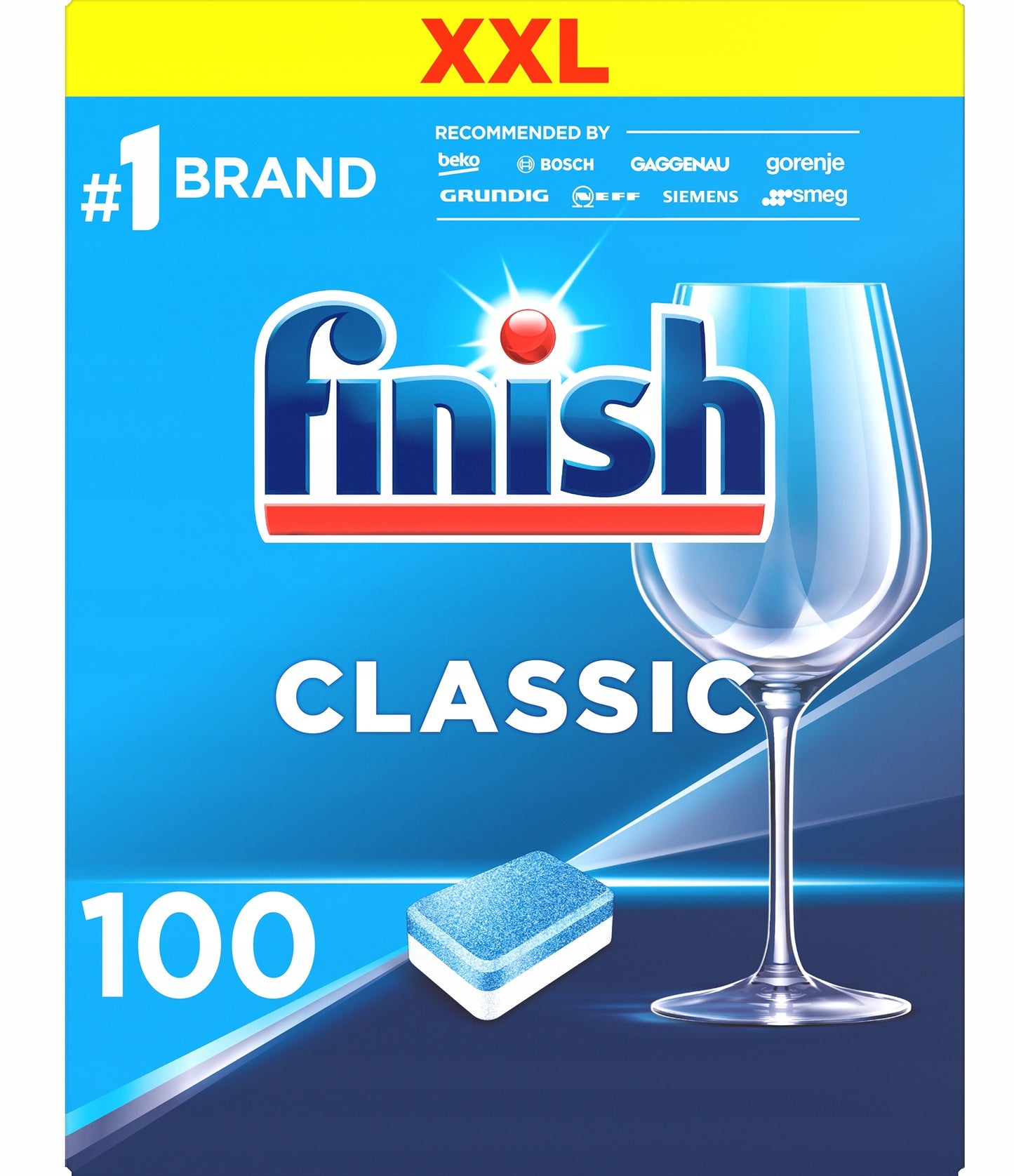 Finish Classic Dishwasher Tablets, 100 pcs (Price per 1 pc)