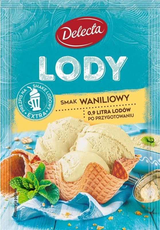 Delecta Vanilla Ice Cream Mix, 57 g