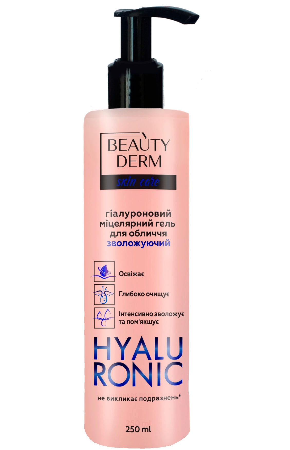 Beautyderm Hyaluronic Acid Micellar Gel, 250 mL