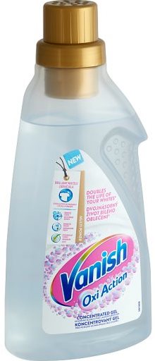 Vanish Oxi Action Crystal White Stain Remover & Bleach, 750 mL