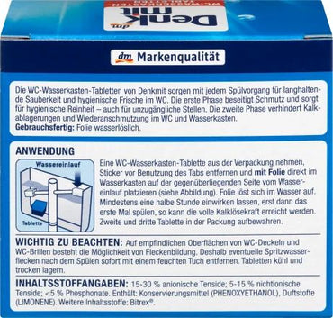 Denkmit 2-in-1 Toilet Cistern Tablets, 4 pcs - Image 2