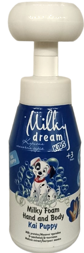Milky Dream Kids Kai Puppy Hand & Body Cleansing Foam, 350 mL