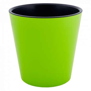 Aleana Deko 114038 Flowerpot with Insert, Assorted, 13 x 12.5 cm, 1.1 L - Image 2