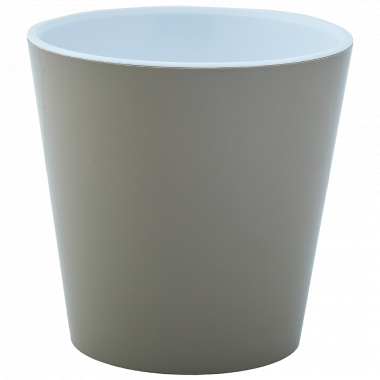 Aleana Deko 114038 Flowerpot with Insert, Assorted, 13 x 12.5 cm, 1.1 L - Image 3
