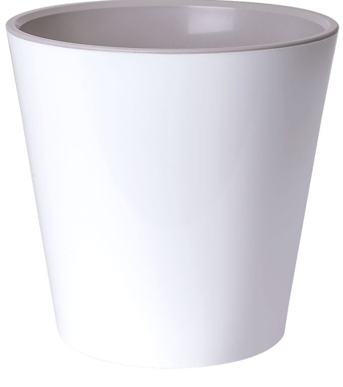 Aleana Deko 114038 Flowerpot with Insert, Assorted, 13 x 12.5 cm, 1.1 L - Image 4