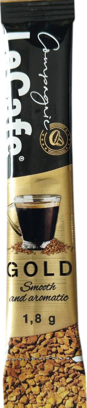 Le Cafe Gold Instant Coffee Sticks, 1.8 g