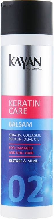 Kayan Professional Keratin Care Hair Balm for Damaged & Dull Hair, 250 mL