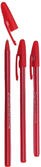 Josef Otten 555A Red Ballpoint Pen, 0.7 mm