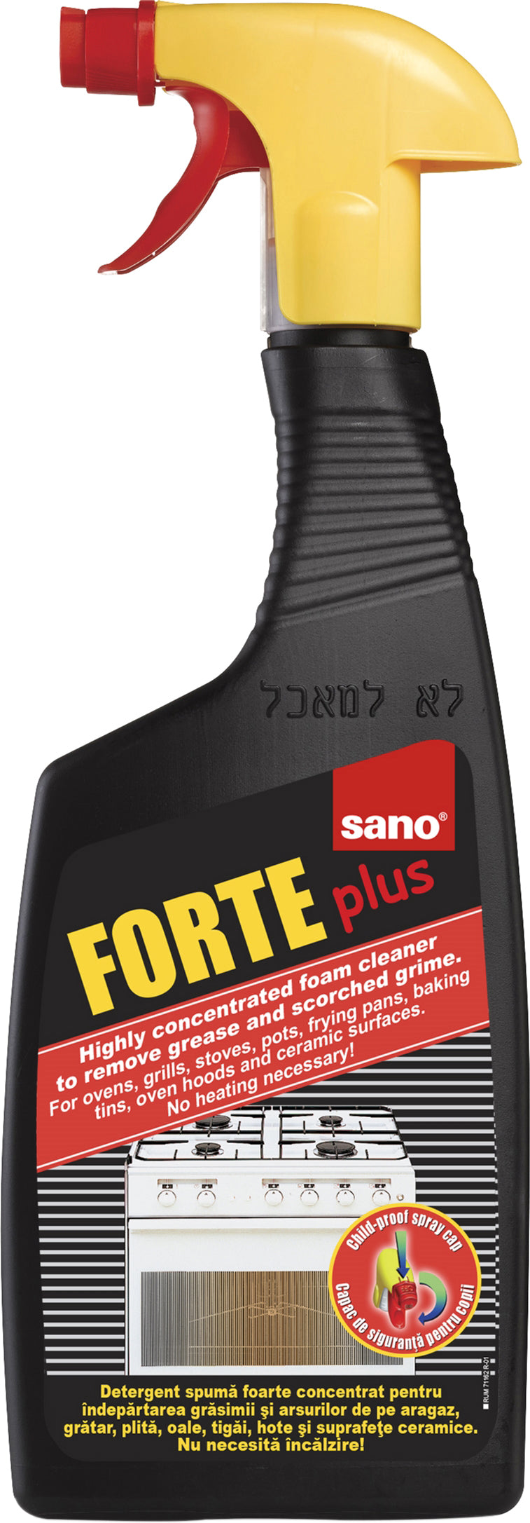Sano Forte Plus Grease & Soot Remover Spray, 750 mL