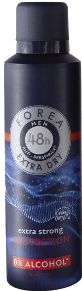 Forea Extra Dry Men's Deodorant Spray, 200 mL
